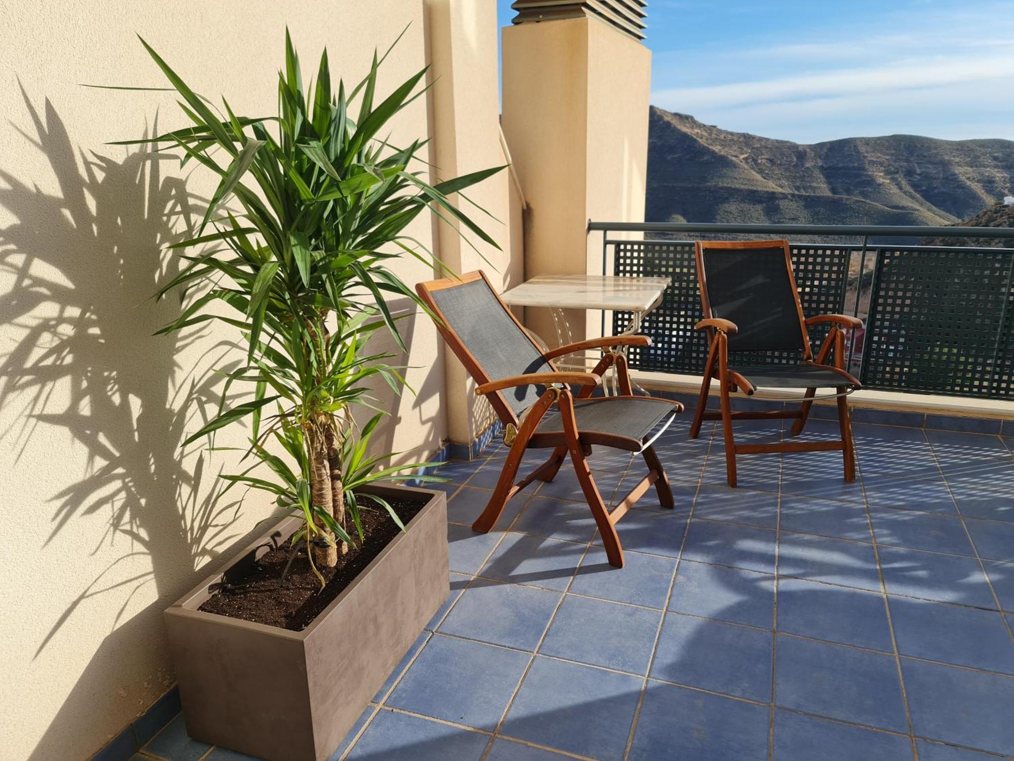 Sybarix Terrace, Mar, Golf, Wifi, Garaje, Relax Leilighet La Envia Eksteriør bilde