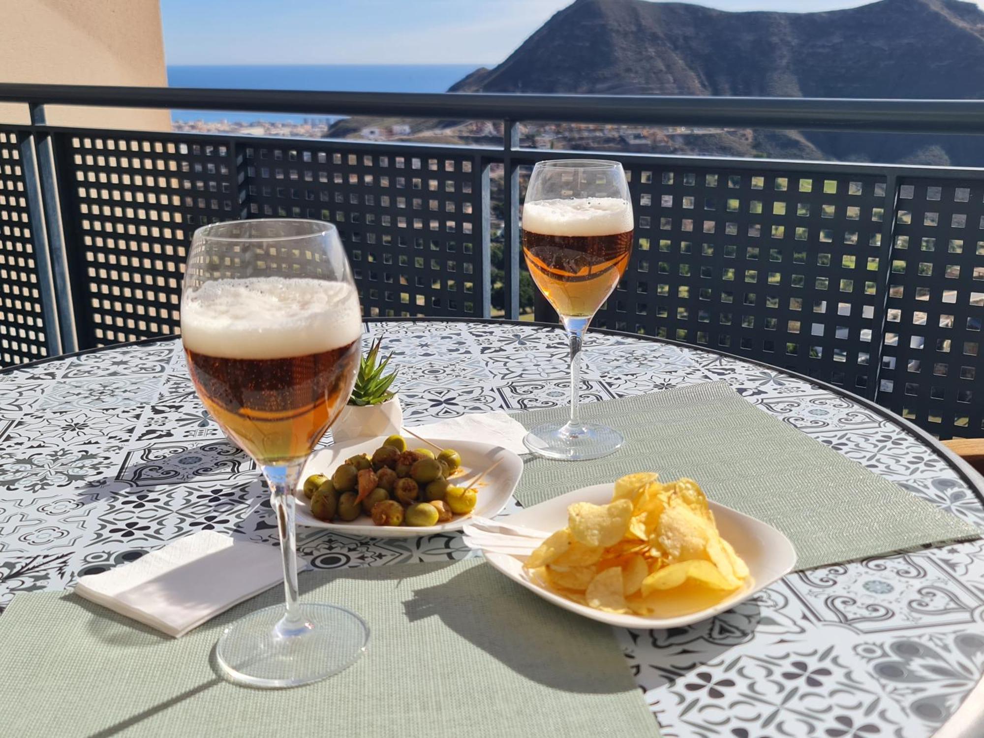 Sybarix Terrace, Mar, Golf, Wifi, Garaje, Relax Leilighet La Envia Eksteriør bilde