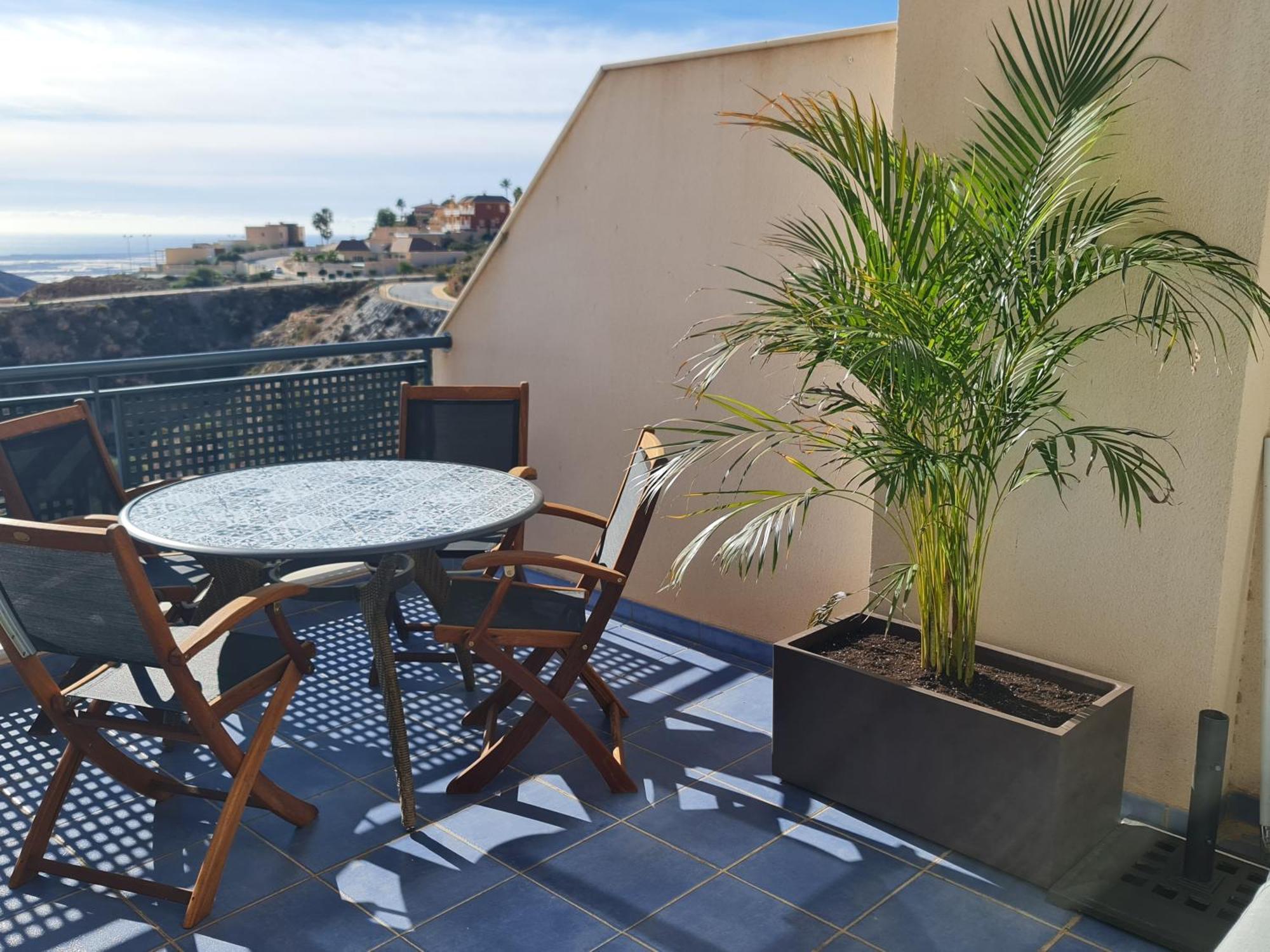 Sybarix Terrace, Mar, Golf, Wifi, Garaje, Relax Leilighet La Envia Eksteriør bilde