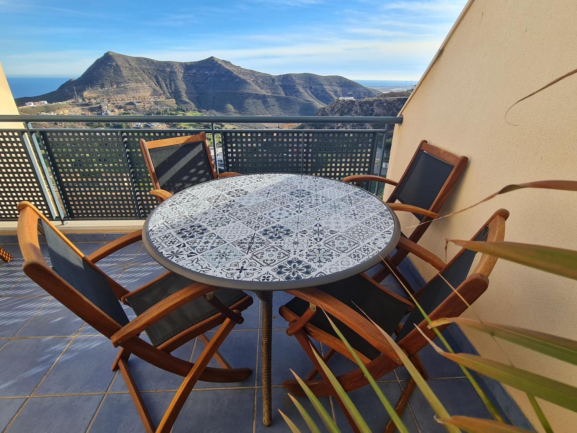 Sybarix Terrace, Mar, Golf, Wifi, Garaje, Relax Leilighet La Envia Eksteriør bilde